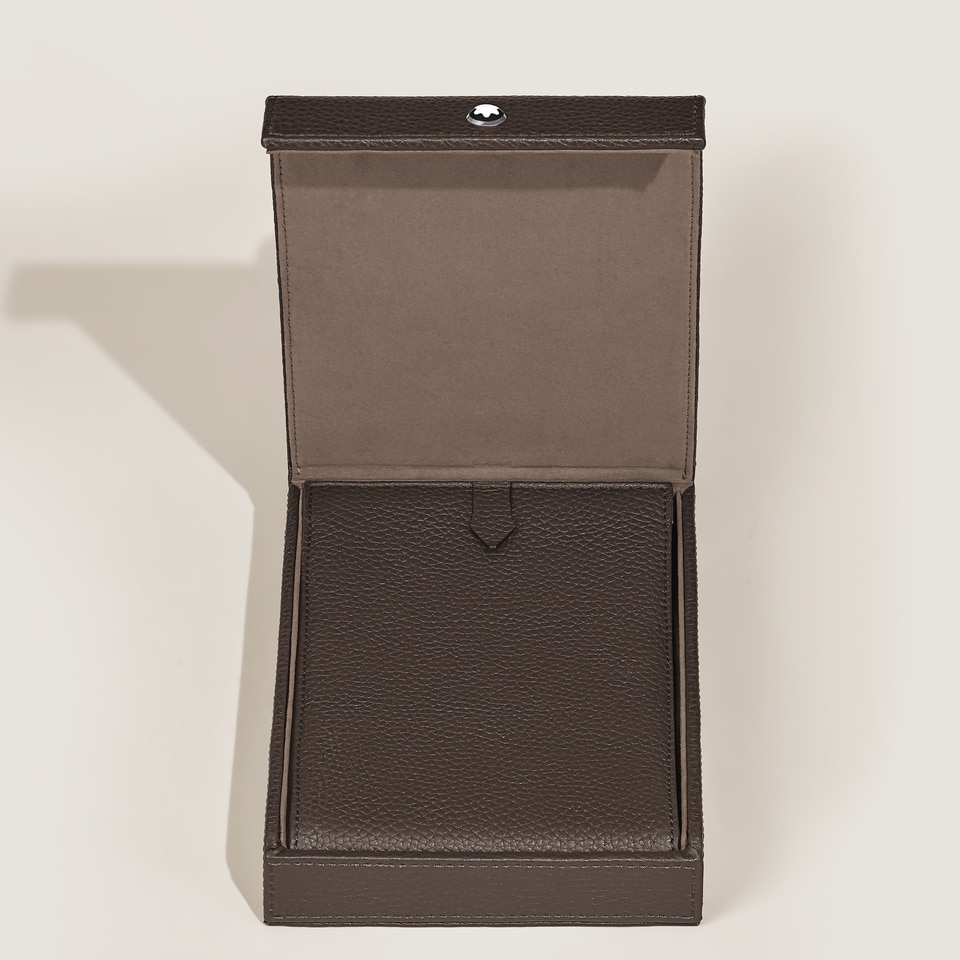 Travel Box for 4 Writing Instruments in Grain Leather - 3