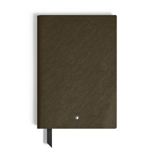Medium Notebook in Sartorial Leather, Lined Pages