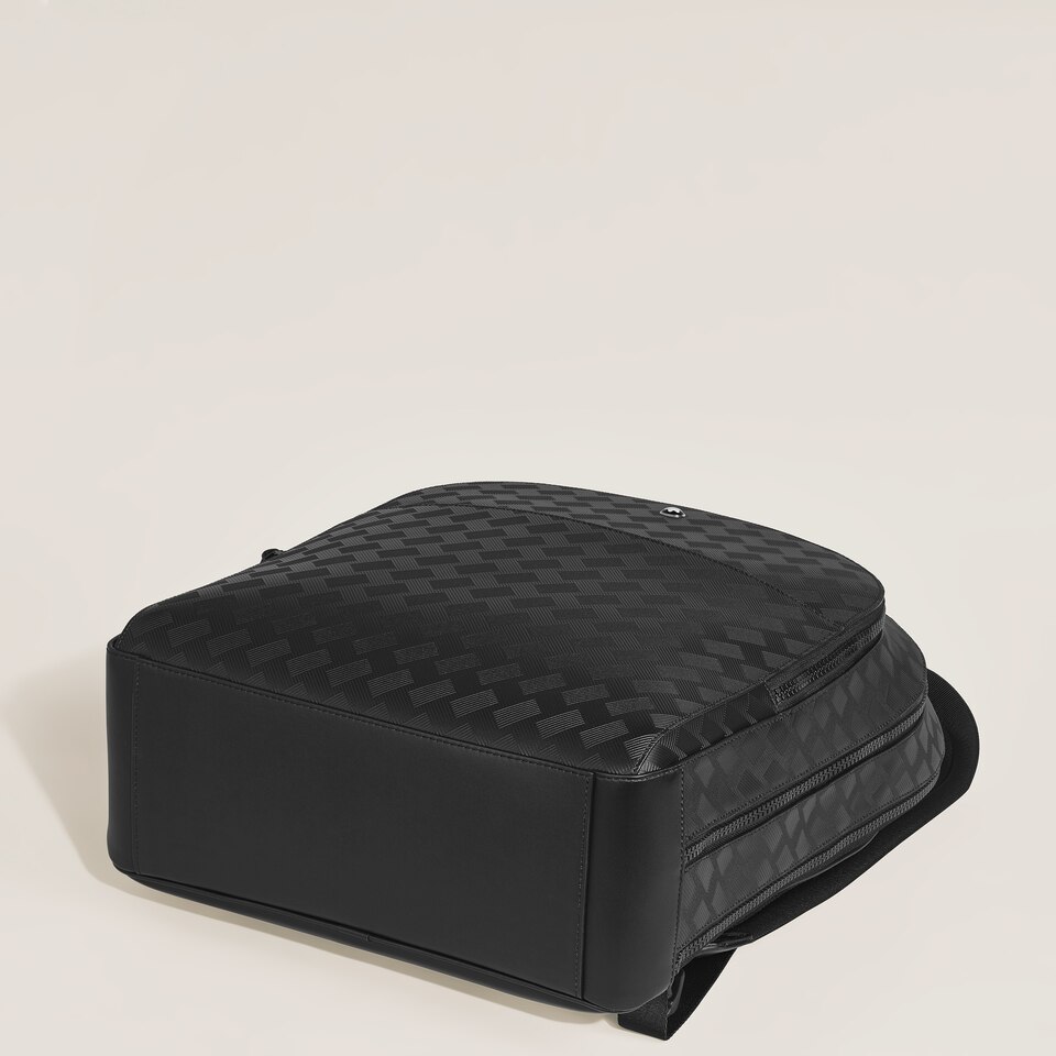 Medium Backpack with 3 Compartments in Extreme Leather - 8