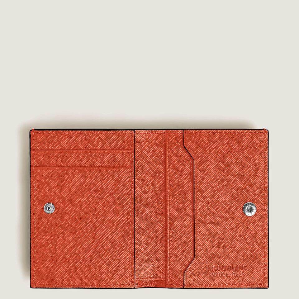 Mini Wallet 4cc in Sartorial Leather - 5