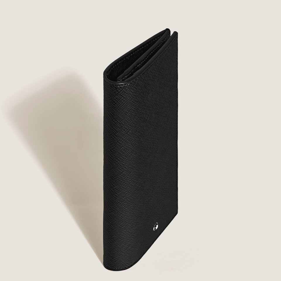 Long Wallet 14cc with Zip in Sartorial Leather - 4