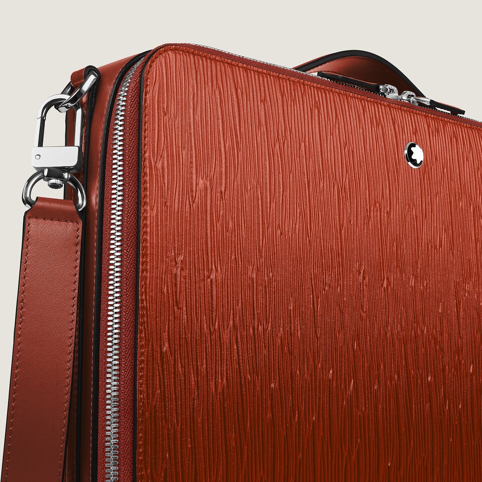 Writing Traveler Crossbody Messenger Bag - 4