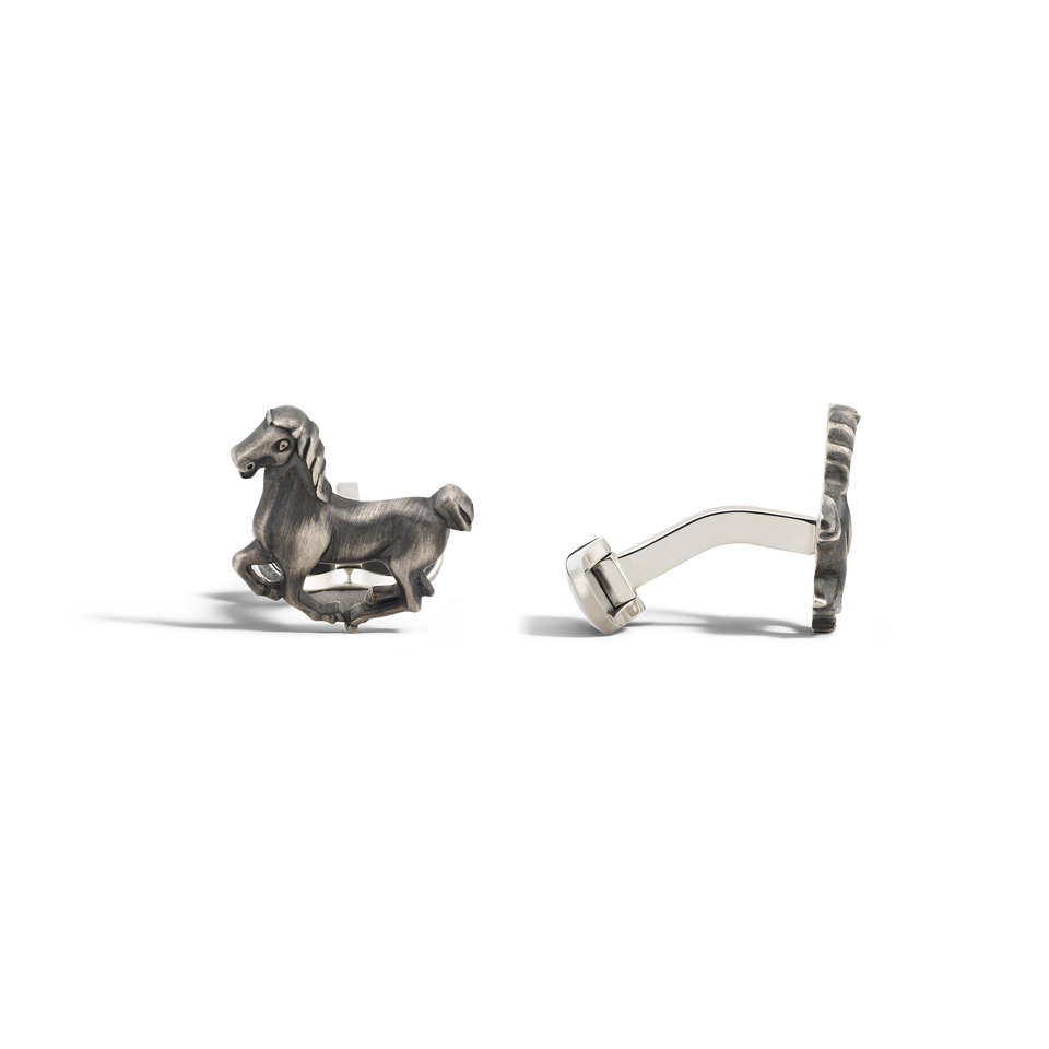 Cufflinks, The Legend of Zodiacs The Horse  - 1