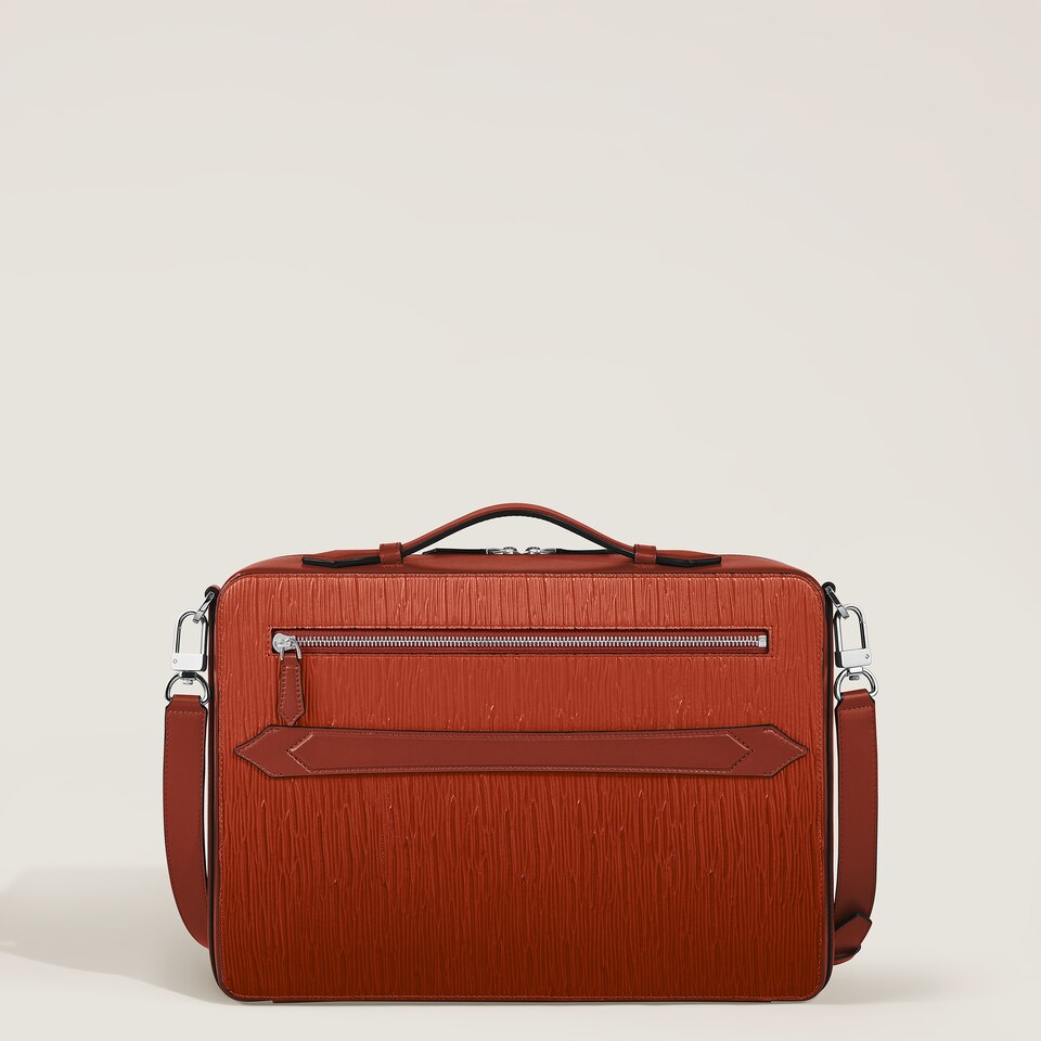 Writing Traveler Crossbody Messenger Bag - 6