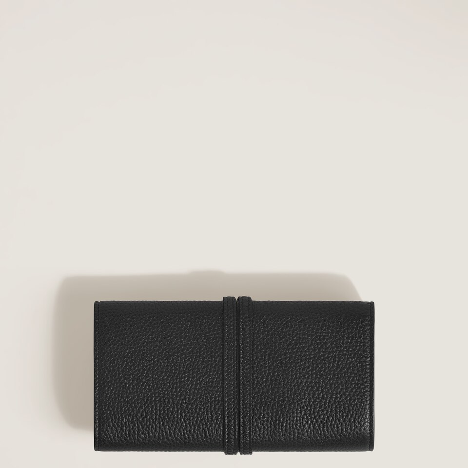 Wrap-around 6-Pen Pouch in Grain Leather - 3