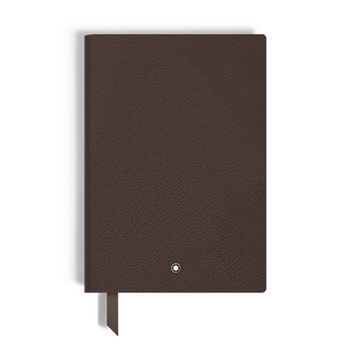 Medium Notebook in Grain Leather, Lined Pages