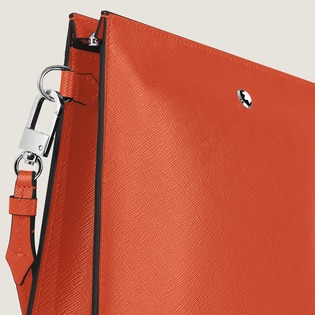 Clutch in Sartorial Leather