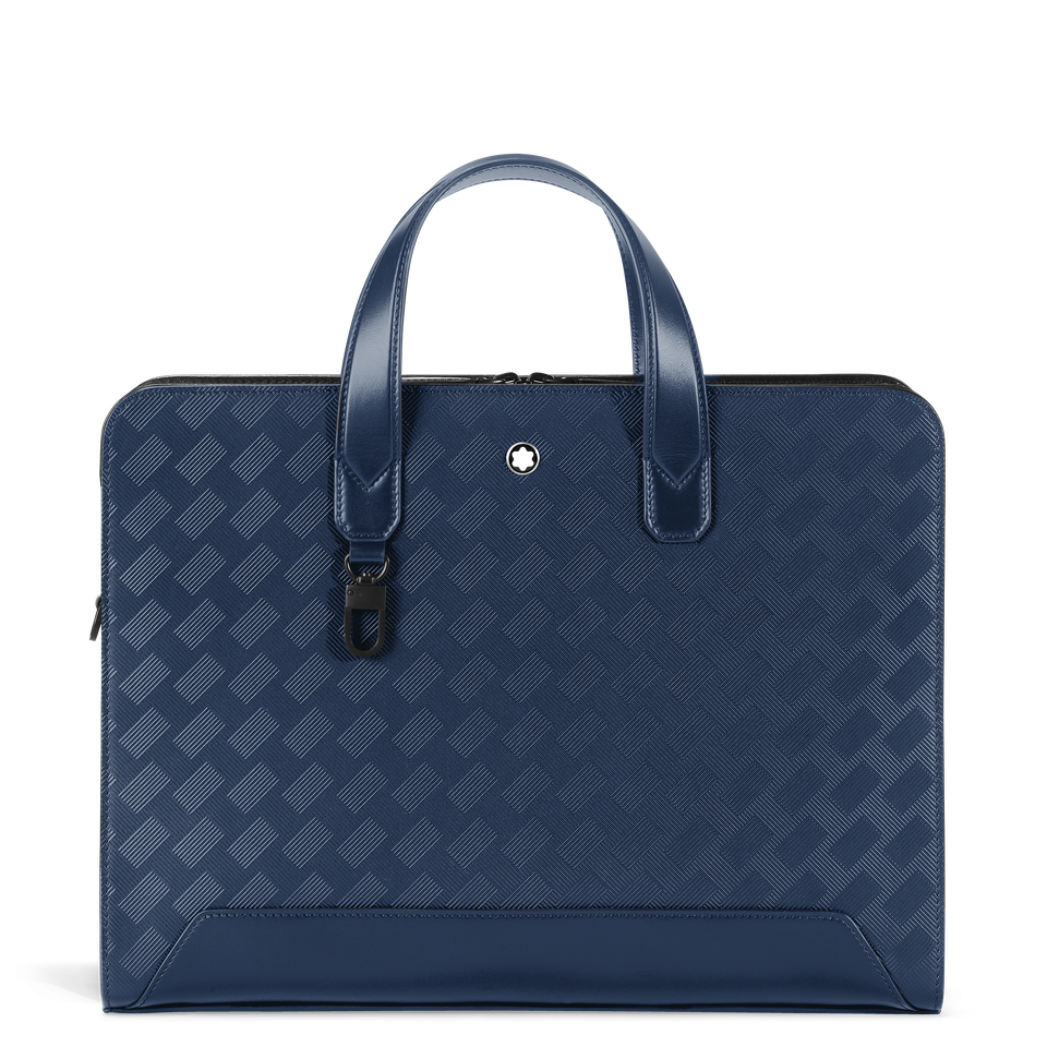 Thin Briefcase in Extreme Leather - 1