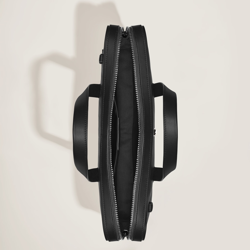 Thin Briefcase in Extreme Soft Leather - 7
