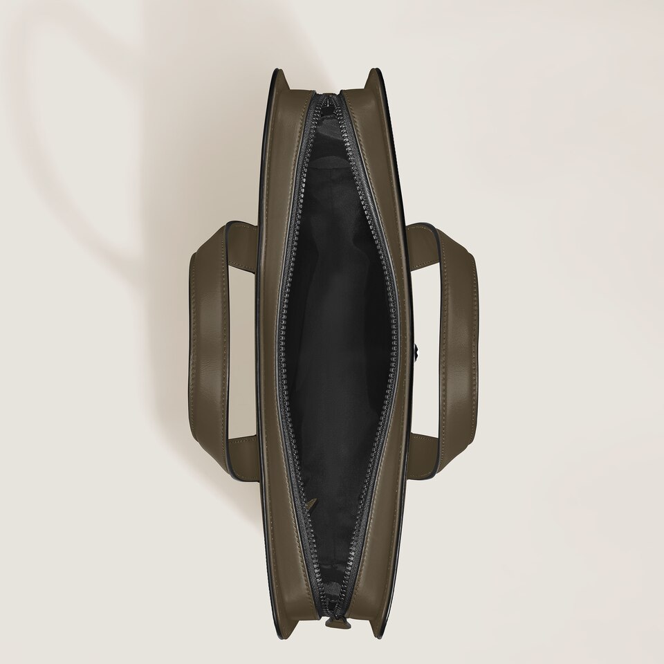 Thin Briefcase in Extreme Leather - 7