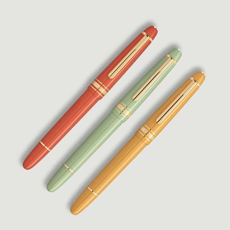 Meisterst&uuml;ck Bloom Gold-Coated Fountain Pen Set - 3