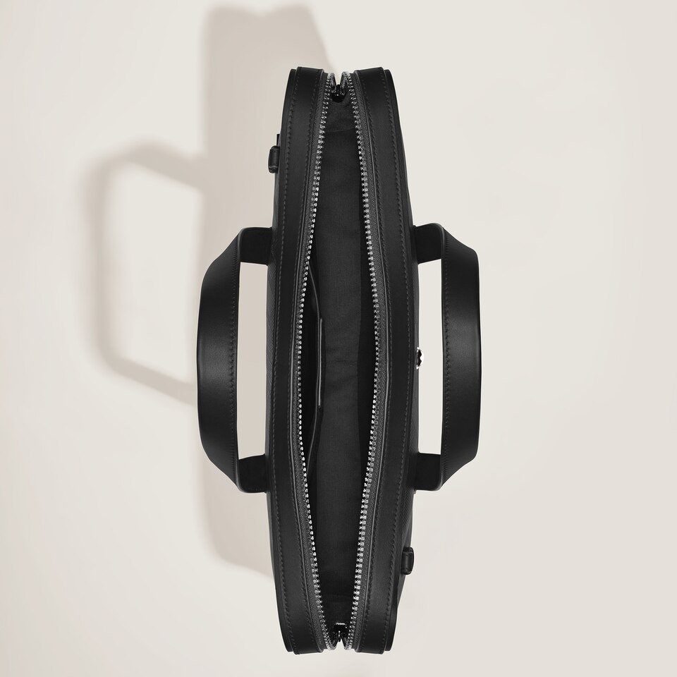 Thin Briefcase in Extreme Soft Leather - 7