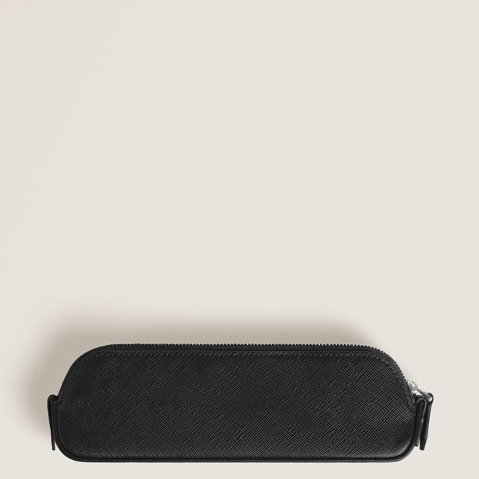 Small Travel Pouch in Sartorial Leather - 4
