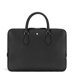 Thin Briefcase in Sartorial Leather