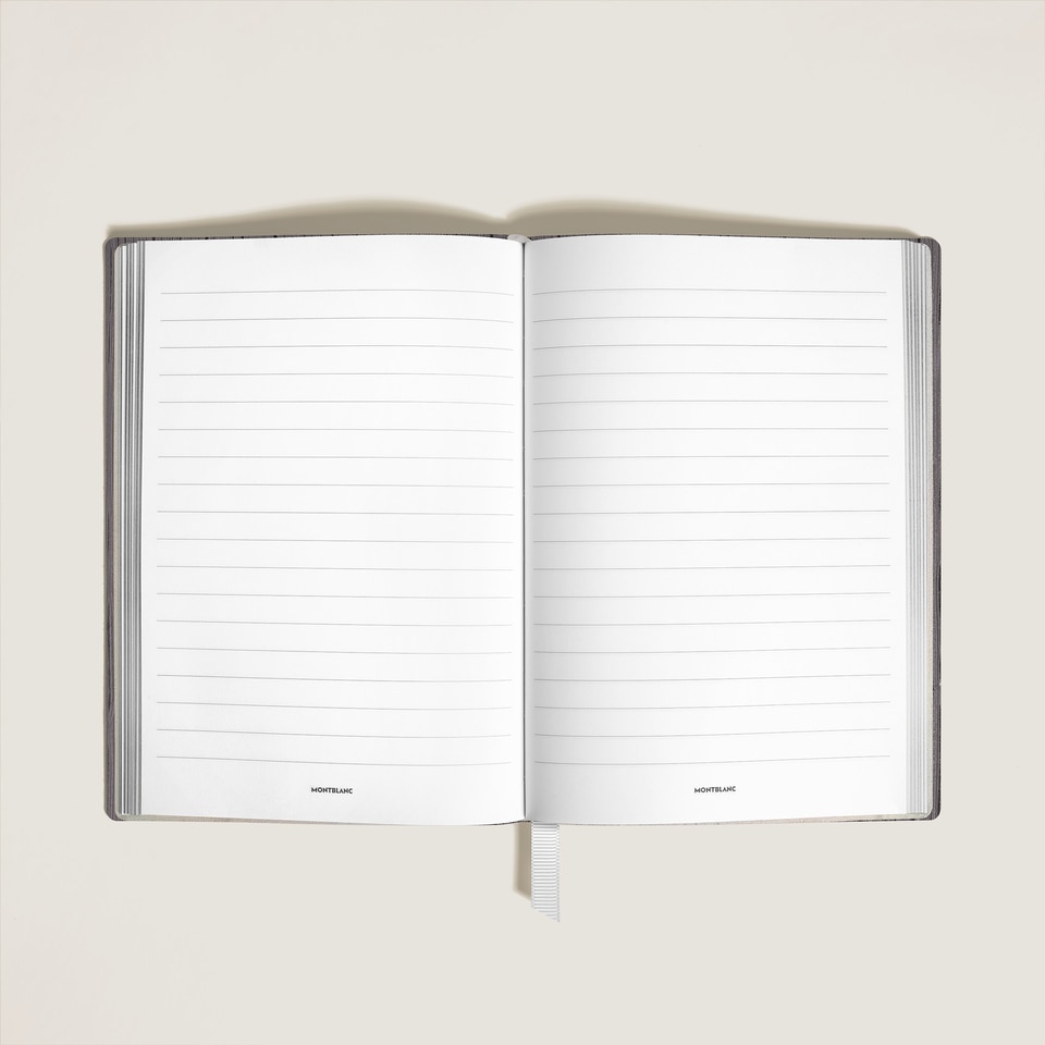 Medium Notebook in Corteccia Leather, Lined Pages - 2