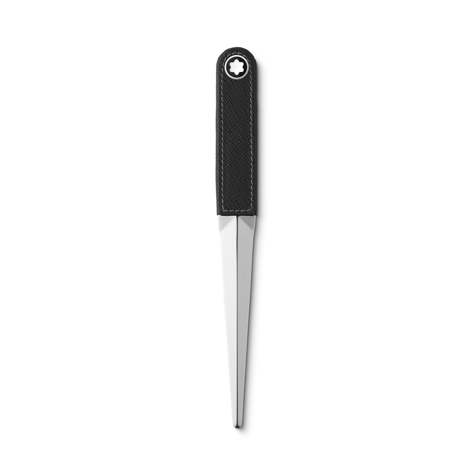 Letter Opener in steel and leather - 1