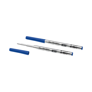 2 Ballpoint Refills, Royal Blue - Broad