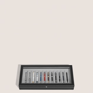 Collector Box for 12 Writing Instruments in Lacquered Wood