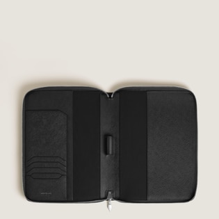 Small Notebook Holder in Sartorial Leather