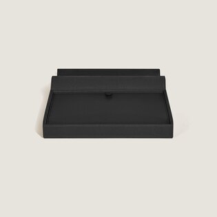 Travel Box for 8 Writing Instruments in Grained Leather