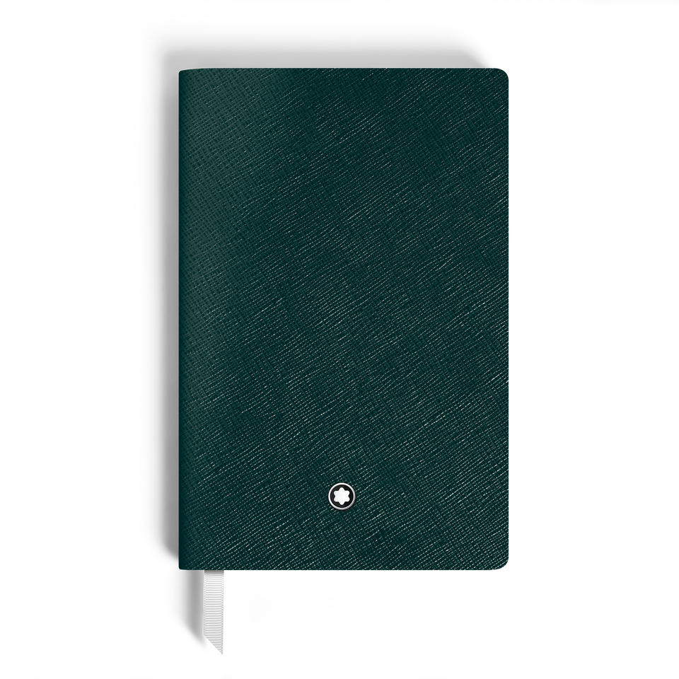 Notebook Small, Saffiano Leather, British Green - Lined Pages - 1