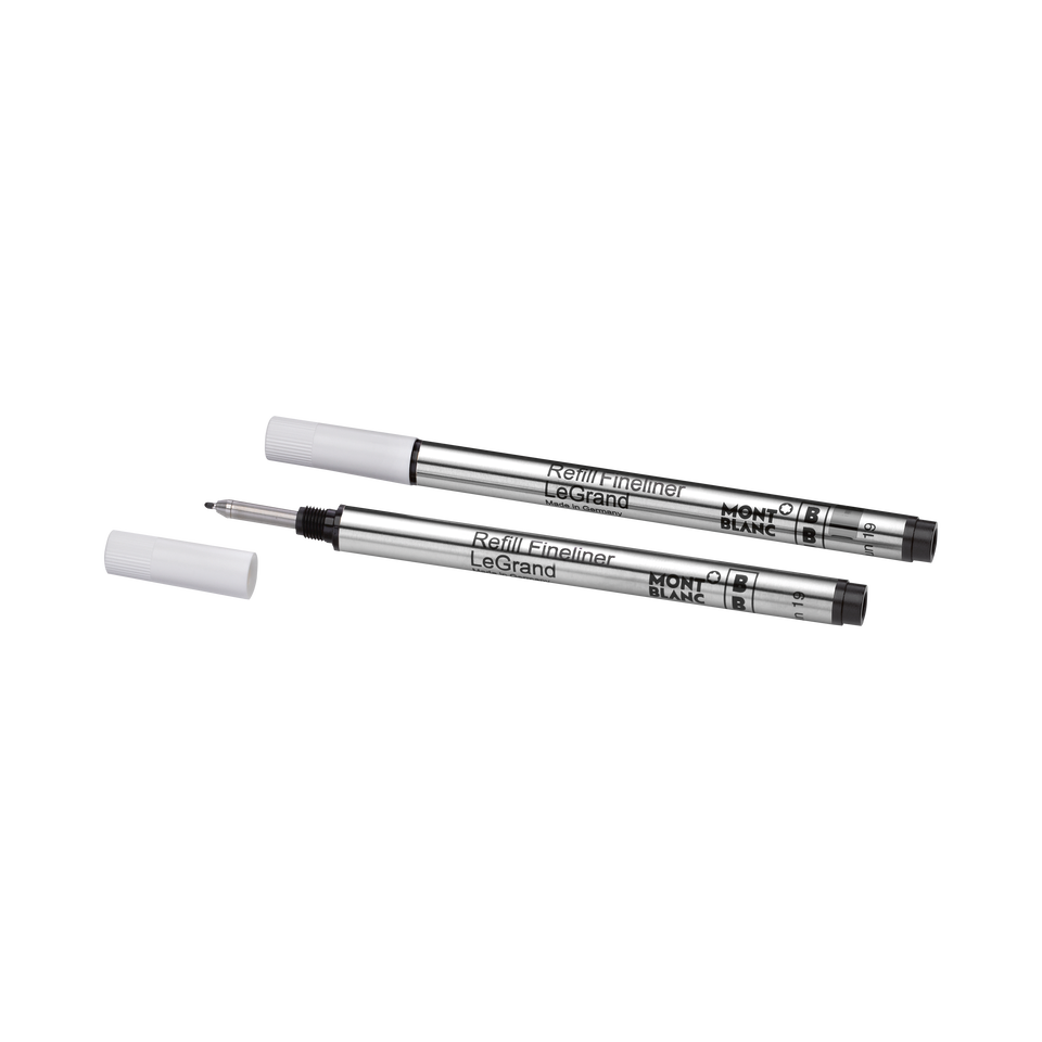 2 Fineliner LeGrand Refills, Mystery Black - Broad - 4