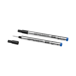 2 Rollerball LeGrand Refills, Royal Blue - Fine