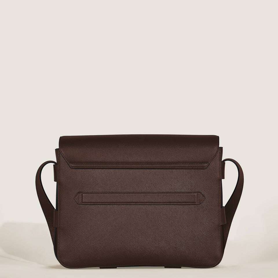 Belt Messenger Bag in Sartorial Leather - 6