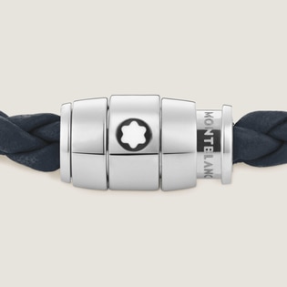 Bracelet Small, Soft Leather, Avio Blue