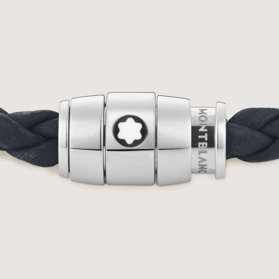 Bracelet Small, Soft Leather, Avio Blue - 2
