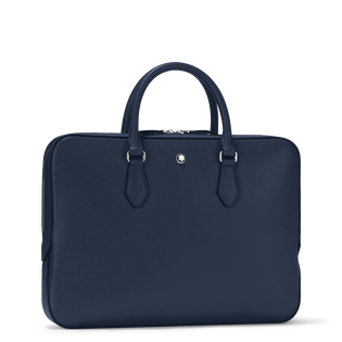Thin Briefcase in Sartorial Leather