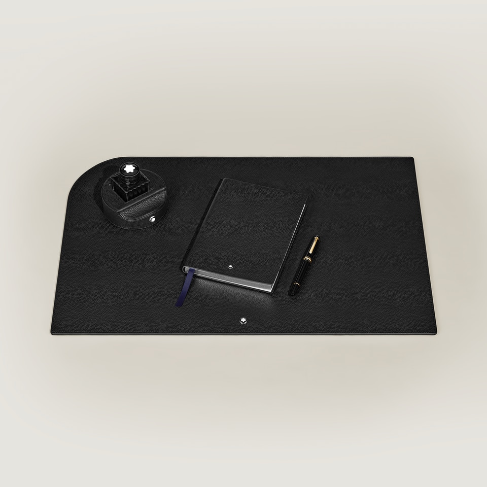 Set with Desk Pad, Pen Holder & Letter Rack - 2