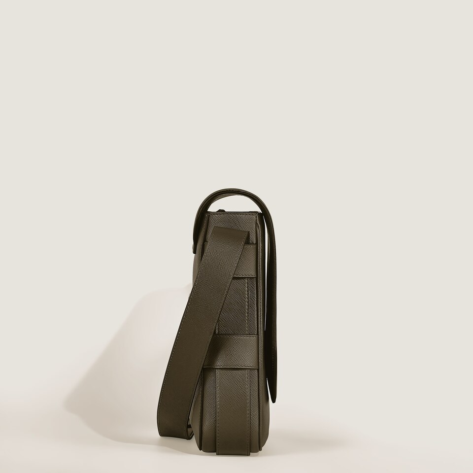 Belt Messenger Bag in Sartorial Leather - 4