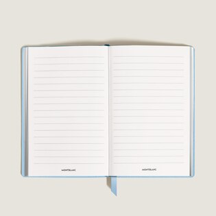 Large Notebook in Sartorial Leather, Lined Pages