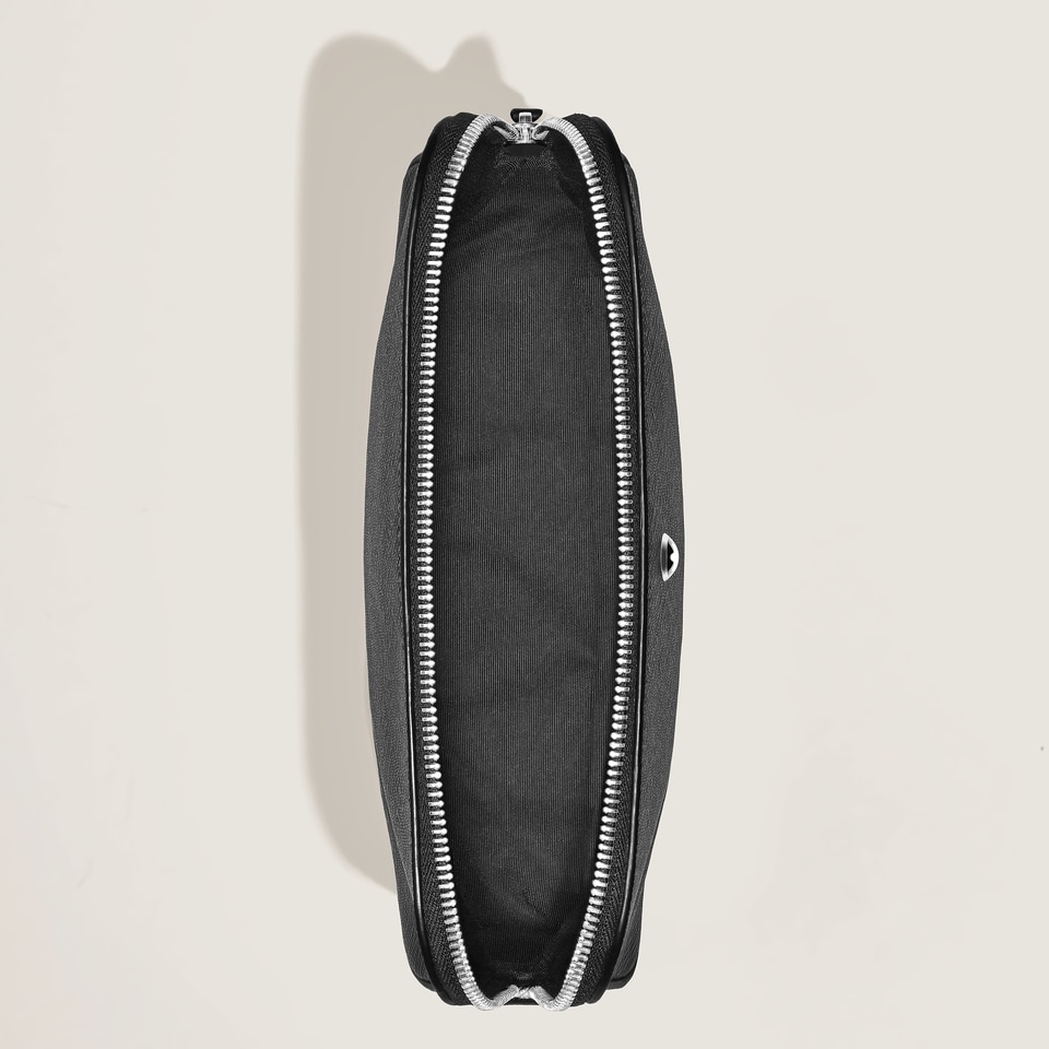 Large Travel Pouch in Sartorial Leather - 7