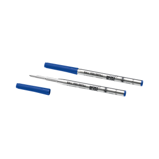 2x Ballpoint Refills, Royal Blue
