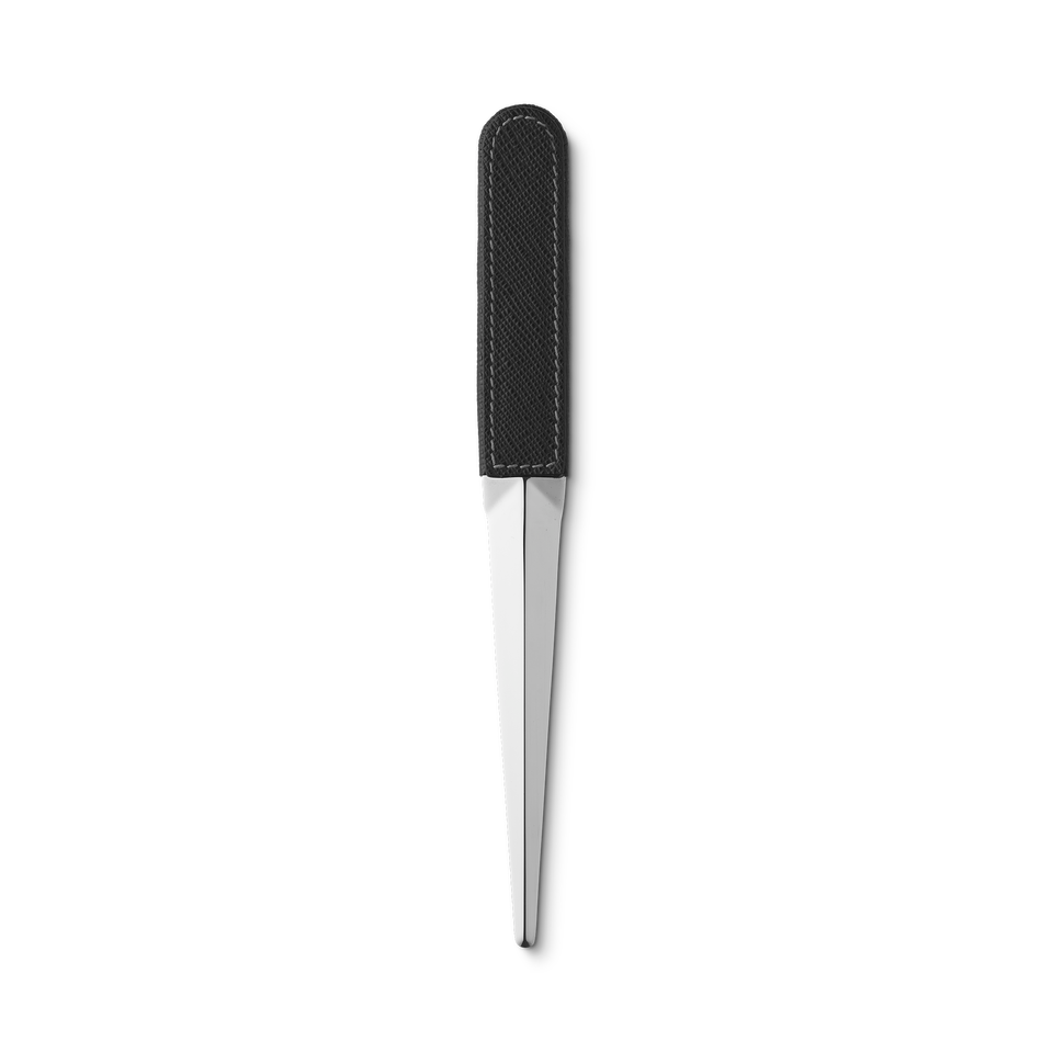 Letter Opener in steel and leather - 2