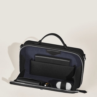 Writing Traveler Small Crossbody Messenger Bag