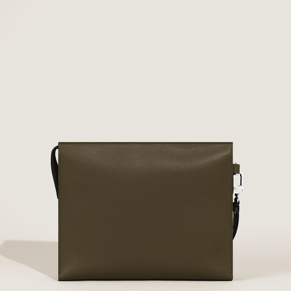 Clutch in Sartorial Leather - 5