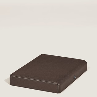 Travel Box for 8 Writing Instruments in Grain Leather