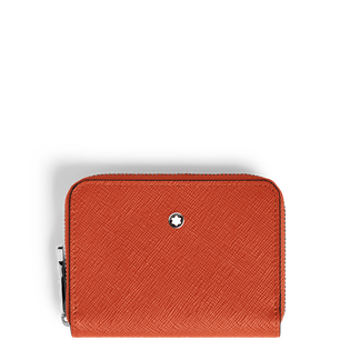 Mini Wallet 2cc with Zip in Sartorial Leather