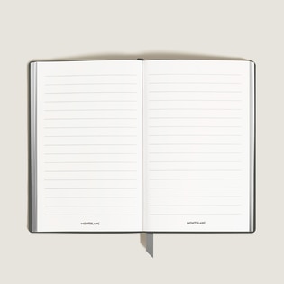 Small Notebook in Sartorial Leather, Lined Pages