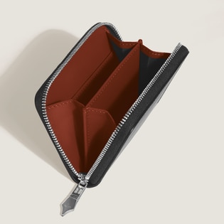 Wallet 2cc with zip in Meisterst&uuml;ck Leather