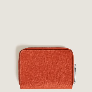 Mini Wallet 2cc with Zip in Sartorial Leather