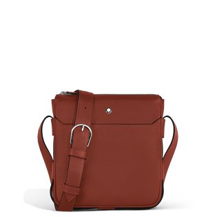 Vertical Belt Messenger Bag in Sartorial Leather