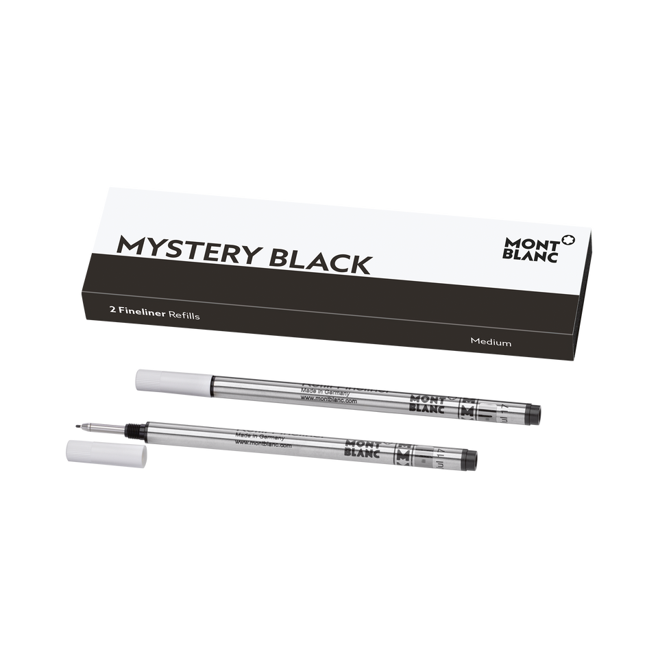 2 Fineliner Refills, Mystery Black - Medium - 1