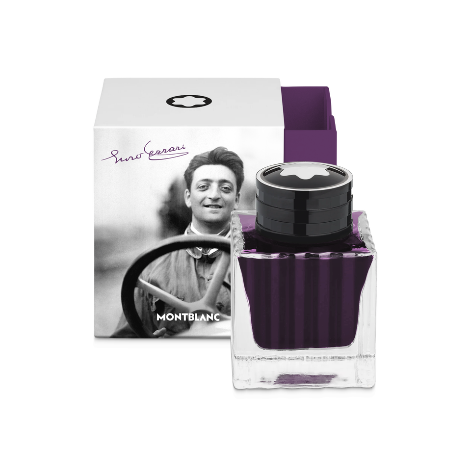 Ink Bottle, Great Characters Homage to Enzo Ferrari, Purple - 50ml - 1
