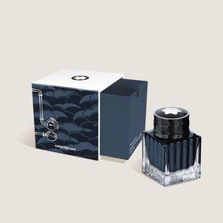 Ink Bottle, Meisterst&uuml;ck Around the World in 80 Days, Coal Blue - 50ml