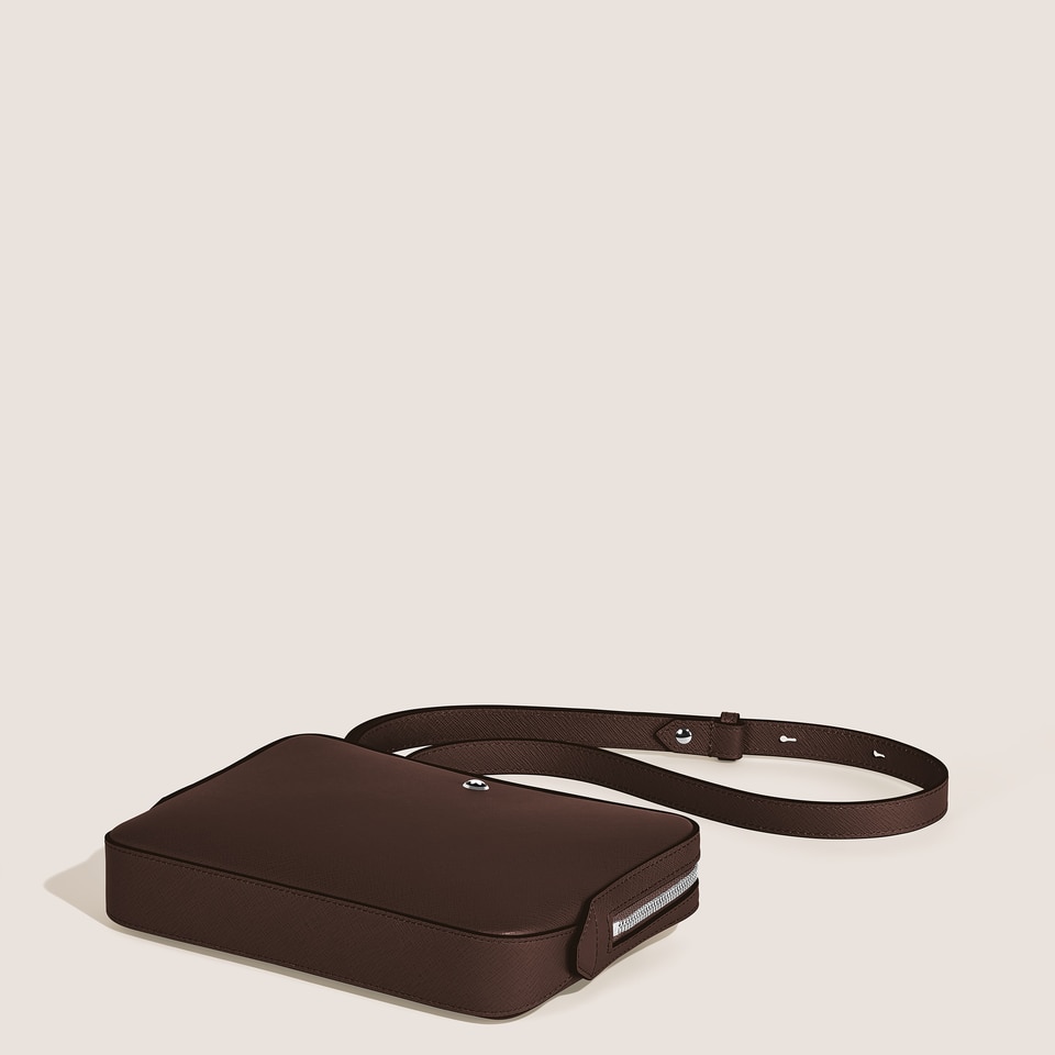 Small Crossbody Bag in Sartorial Leather - 7