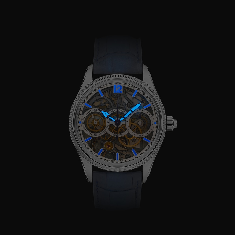 Montblanc 1858 The Unveiled Secret Minerva Monopusher Chronograph Limited Edition - 58 pieces - 7